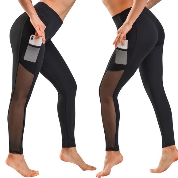 yoga pants with holes